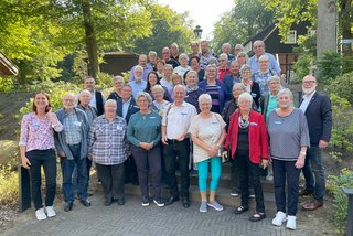 Gruppenfoto der Teilnehmer in Dötlingen