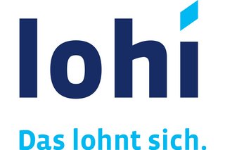 Das Logo der Lohi mit dem Spruch "Das lohnt sich".