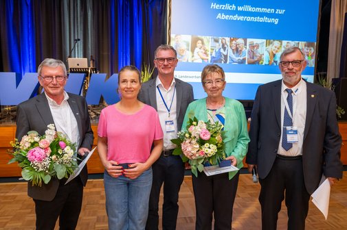 Gruppenfoto von der Ehrung
