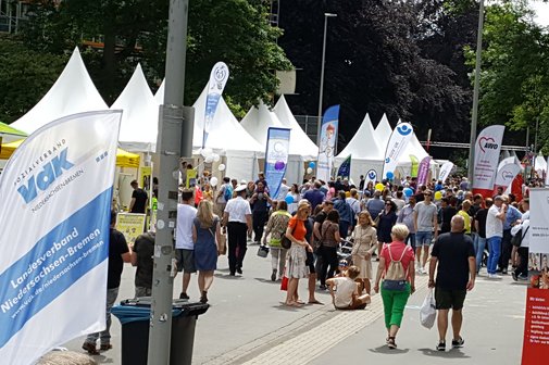 Besucher auf dem Tag der Niedersachsen im vergangenen Jahr in Hannover