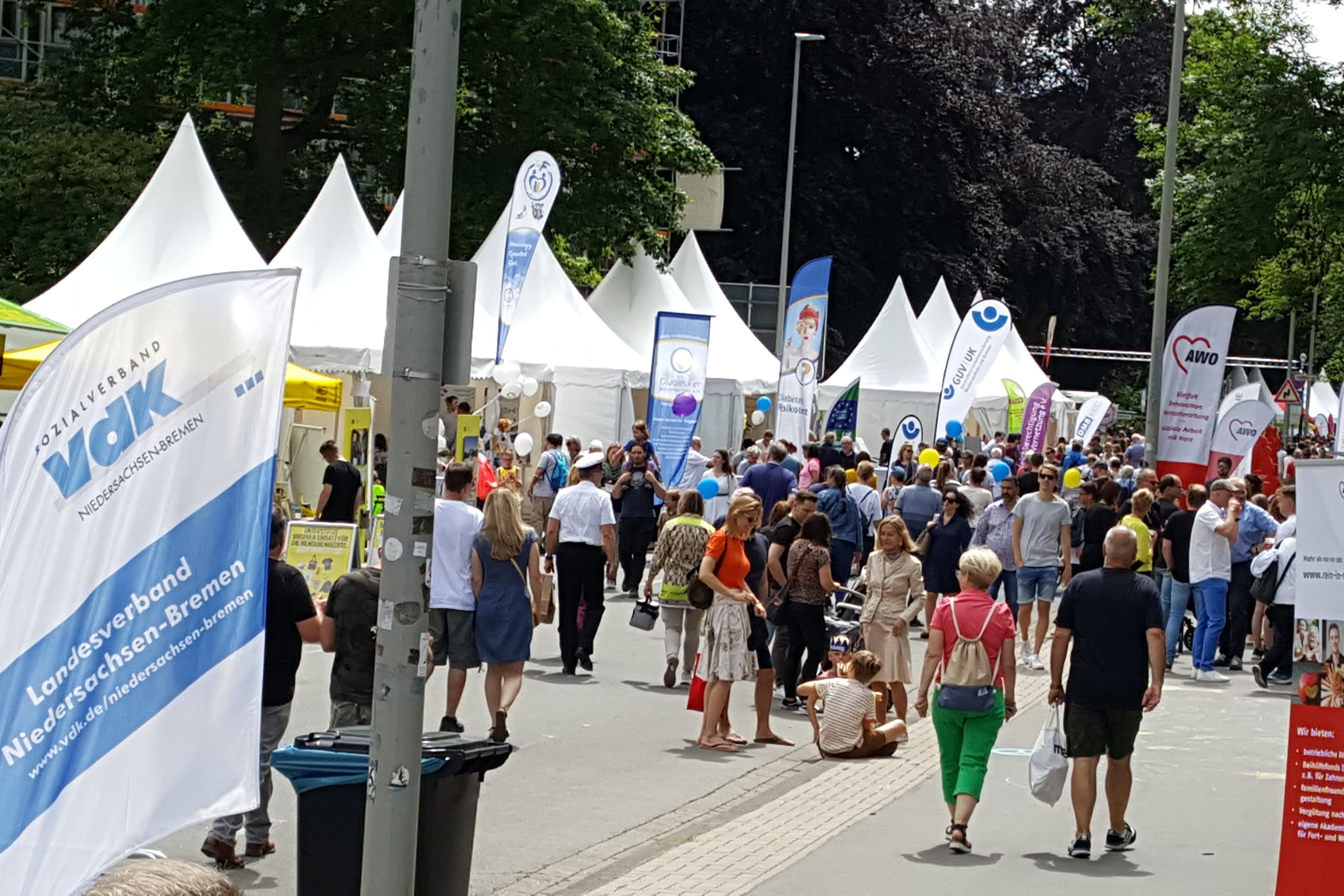 Besucher auf dem Tag der Niedersachsen im vergangenen Jahr in Hannover