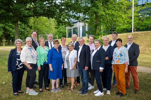 Gruppenfoto des neuen Landesvorstands