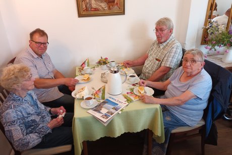 Wir lassen es uns schmecken.
