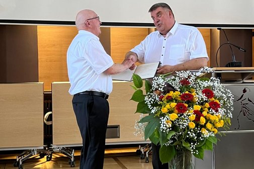 Ordensverleihung Urkunde