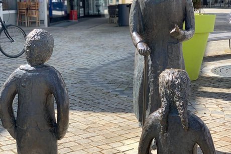 Hänsel und Gretel in der Altstadt von Höxter