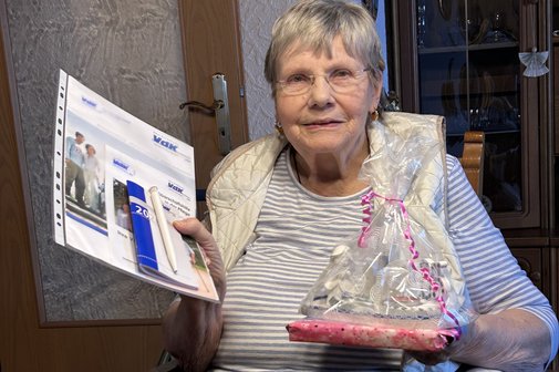 Gratulantin Frau Frieda Koch