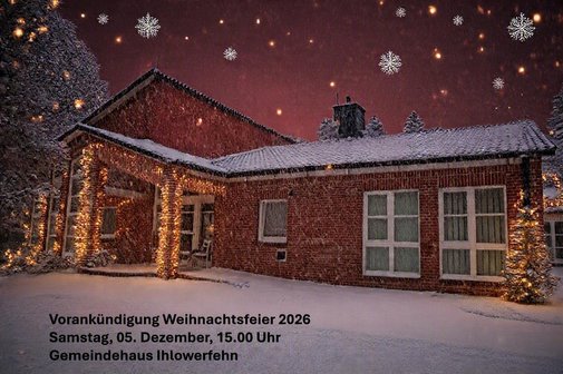 Weihnachtsfeier 2026
