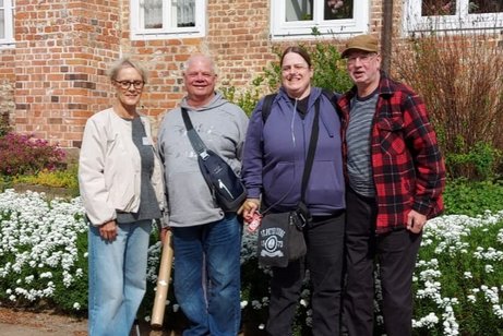 Sabine Pannier von links, Sven Kelly, Ines Lorens und Manfred Hoyer