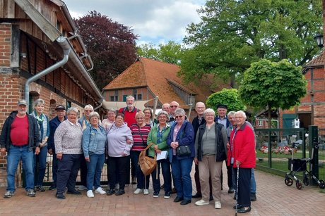 Teilnehmer in der Lüneburger Heide