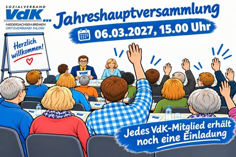 Ank&uuml;ndigung Jahreshauptversammlung 2027