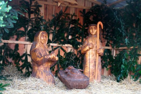 Weihnachtskrippe in B&uuml;lkau