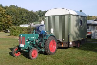 Hanomag in Zeven auf dem Campingplatz