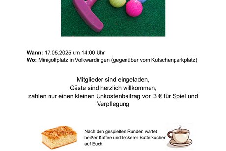 Flyer Minigolf
