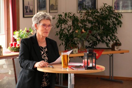 Begr&uuml;&szlig;ung durch Barbara Pagel