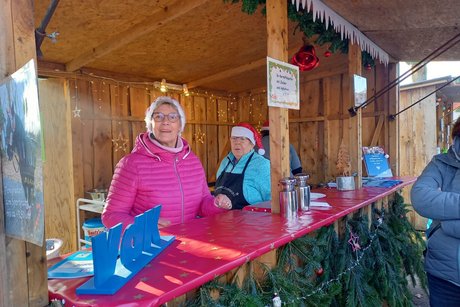 Ein Blick auf unsere Hütte Ein Blick auf unsere Hütte