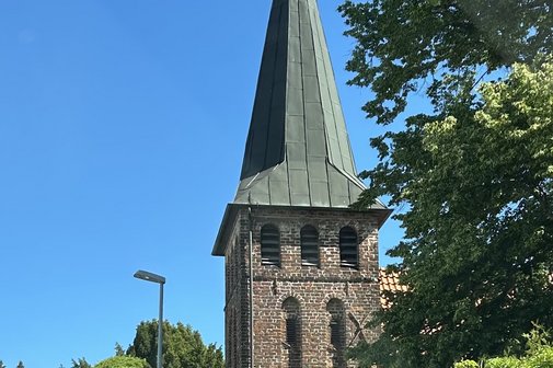 Sicht auf die Getrudenkapelle