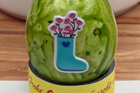 Osterei mit Ostergru&szlig; vom OV Ardorf