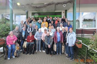 Teilnehmende an der Mehrtagesfahrt in den Harz