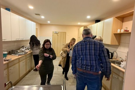 Vorstandsmitglieder bei der Arbeit Vorstandsmitglieder bei der Arbeit