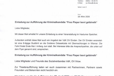 Einladung Haxtumer Speicher Seite 1