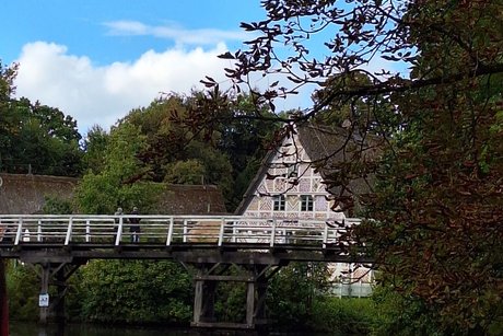 Auf dem Stader Burggraben