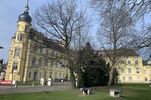Au&szlig;enaufnahme vom Oldenburger Schloss