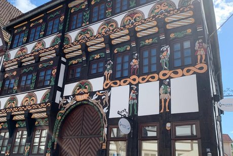 Fachwerkhaus in der Altstadt von Höxter