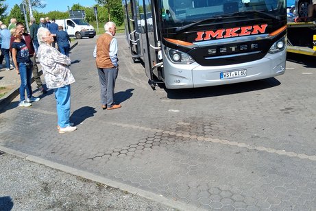 Busfahrt nach Rügen