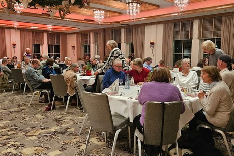 Warten auf das Weihnachtsessen