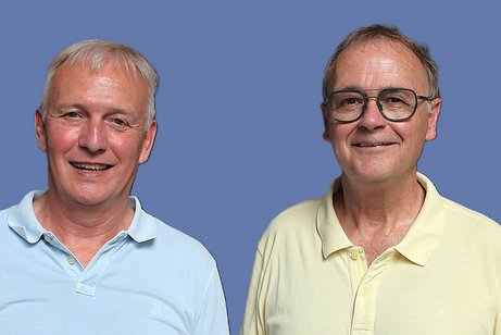 v.l.n.r.: Oliver Dienemann, Dr. Michael Henkel