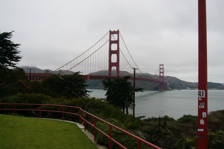 Golden Gate Brücke in San Francisco USA