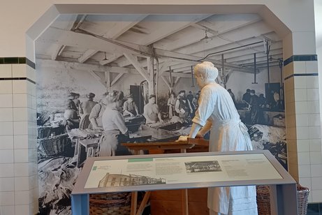 Fischarbeiterinnen in den 1920er Jahren, Historisches Museum Bremerhaven