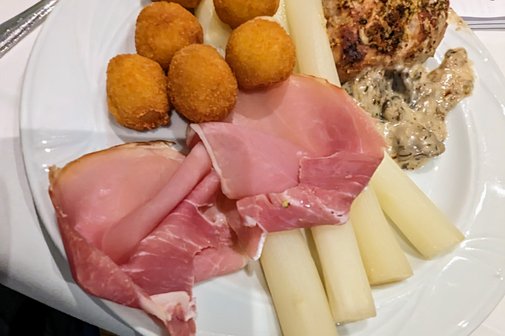 Spargelgericht