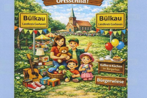 Plakat Flohmarkt Plakat