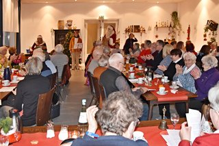 Vorweihnachtsliche Stimmung im Celler Saal.