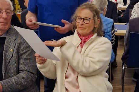 Hanne-Dore Umlandt Urkundenübergabe
