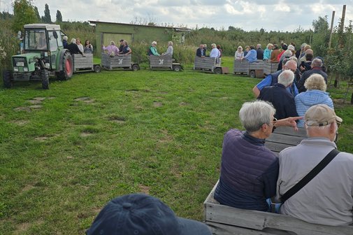 Fahrt durch die Obstplantagen Obstplantagen in York