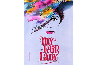 Plakat zum Musical "My Fair Lady"