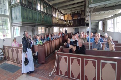 Auch ein Besuch, in einer der alten Kirchen Jorks war möglich!