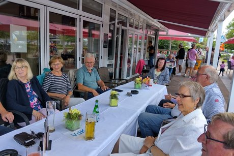 Eis essen im San Remo