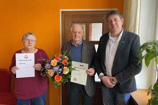 Gruppenfoto von der Ehrung