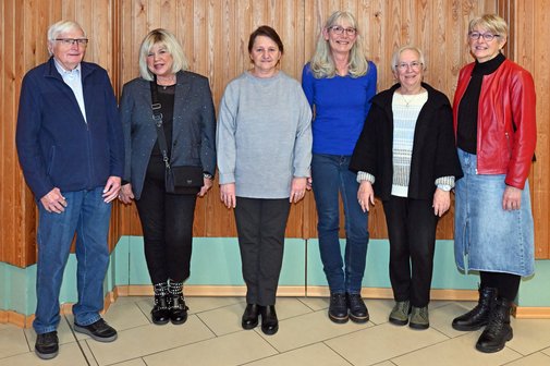 Gruppenfoto des Ortsvorstands