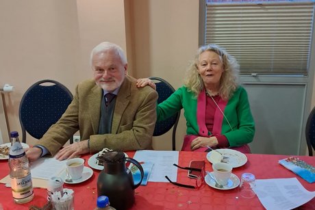 Adventsfeier VdK Verden Pastor Dieter Sorgorski und Ehefrau Angela