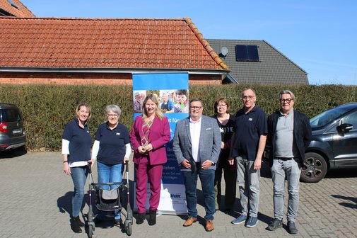 Kreisvorstand Stade zus. mit Fr. Butter Der neue Kreisvorstand