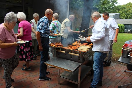 Grillen unter Freunden
