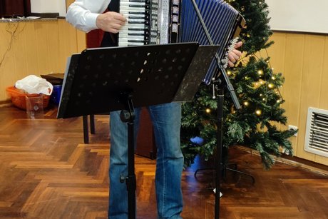 Rudi Rockel in Aktion Rudi Rockel in Aktion