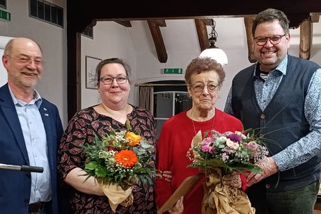 Gruppenfoto von der Ehrung