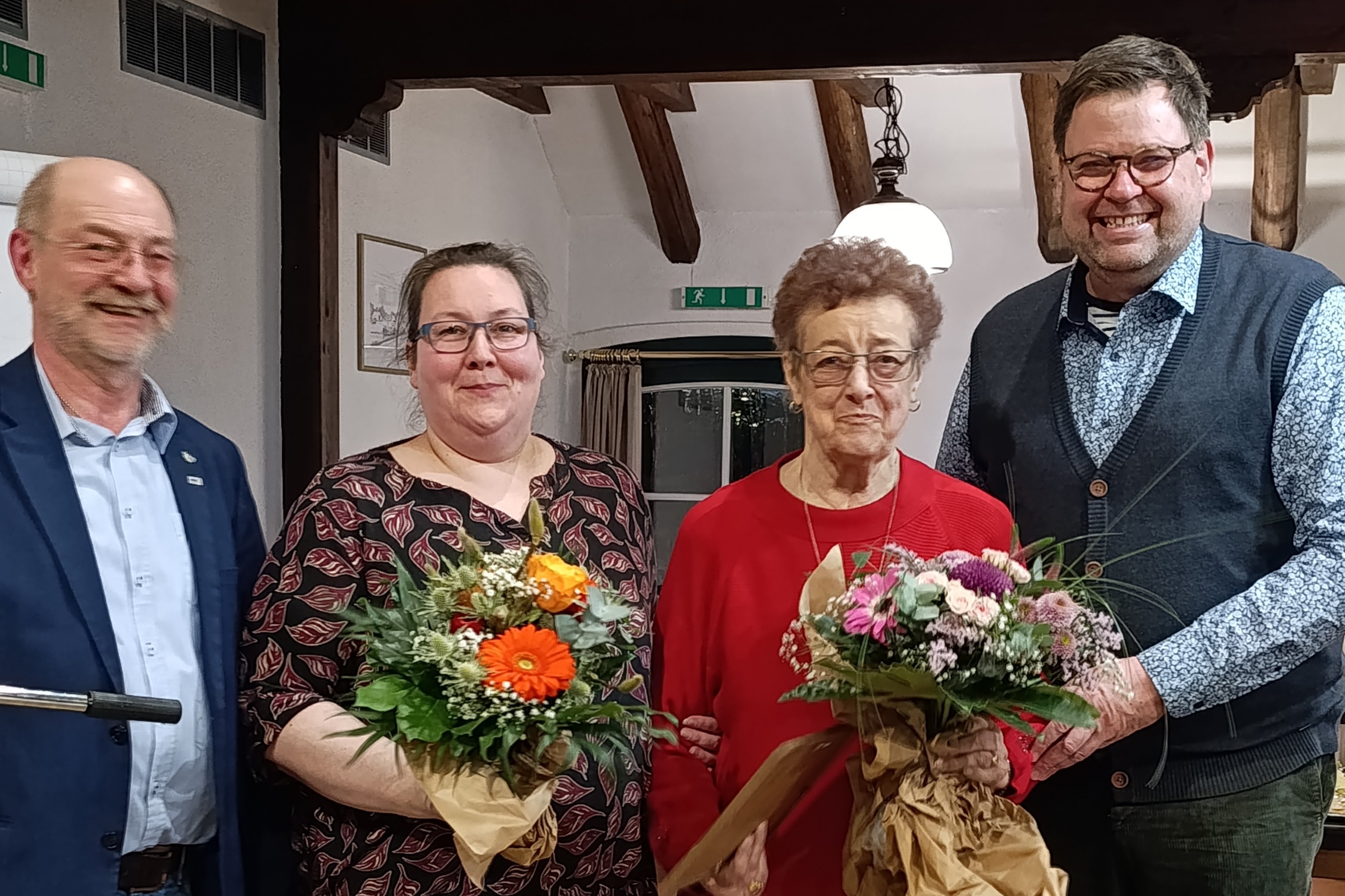 Gruppenfoto von der Ehrung