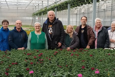 Gruppenfoto mit Herrn Woelk