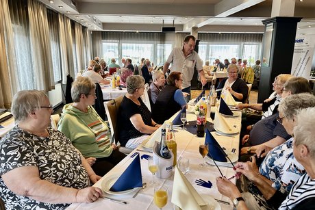 Begrüßung an Kreisverbandsvorsitzende und Landesschatzmeiseterin des Vdk´s Frau B. Ohlhoff